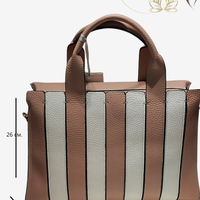 ДАМСКА ЧАНТА CHIC SAILOR РОЗОВО БЯЛА