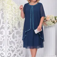 РОКЛЯ HESBA  в синьо