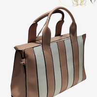 ДАМСКА ЧАНТА CHIC SAILOR РОЗОВО БЯЛА