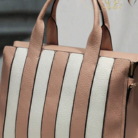 ДАМСКА ЧАНТА CHIC SAILOR РОЗОВО БЯЛА