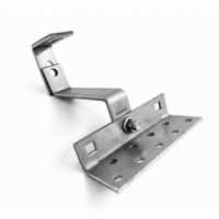 Регулируема планка за монтаж на соларни панели на керемиден покрив - Неръждавейка