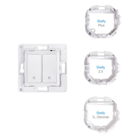 Shelly Wall Switch with 2 Buttons White