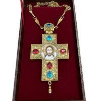 Архирейски нагръден кръст с икона на Христос