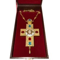Архирейски нагръден кръст с икона на Христос