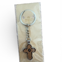 Православен ключодържател с декоративен кръст