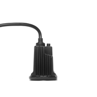 LED комбиниран халоген Flexzon / работна лампа с бял DRL и предупредителна светлина R65, за вграждане, 4 функции, IP65/67K, 12–24V