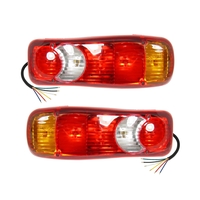 Комплект Стопове 35cm x 12 cm Бус, Камион ТИР Ремарке Караванa Платформа 12V-24V, Тип Рибка С Крушки 6 Функции