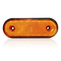 LED Габарит Със Стойка, Червен или Жълт Цвят, Маркер, 20 Диода, 12V - 24V