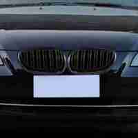 Двойни Бъбреци Решетки За БМВ 5-Серия BMW E60 E61 Черен Гланц Лак М5 2003 - 2011