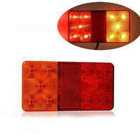 LED Лед Диоден Стоп, Slim, 12V, 150мм x 80мм, За Камион, Ремарке, Бус