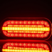 Комплект LED Светодиодни Стопове с Динамичен Мигач, С Букса и Окабеляване , 3 Функции, Е-Мark, 12V-24V