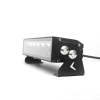 34.5 cm / 14 Инча 12V - 24V Висококачествен Led Bar Лед Бар Диоден Прожектор с бяла и оранжева габаритна светлина DRL мъгла 40W 5900LM