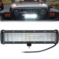 31 См 108W Мощен Led Bar Лед Диоден Бар Прожектор С Лупи 12V 24V 4 Редов Quad Row Насочена Светлина Spot Долно Захващане