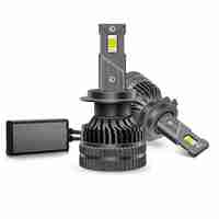 Комплект от 2 броя LED ЛЕД диодни крушки H7 Х7 12V 120W 13000lm за фарове Canbus без грешки 6000К
