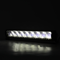 45 cm 12 - 24 V Висококачествен Led Bar Лед Бар Диоден Прожектор DRL с бяла габаритна светлина и оранжева аварийна блиц 80W 5500LM