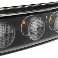 1бр Оранжев LED преден габарит маркер за Скания Scania- 180mm x 40 mm с букса