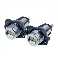 Комплект от 2 броя ярки бели LED крушки Angel Eyes ангелски очи 12V за BMW Е90 Е91 с Canbus без грешки