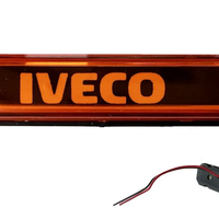 LED габарит оранжева светлина с надпис – 12V/24V