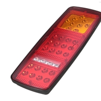 Комплект от 2 бр. LED стопове мигач задна светлина 24V за камион бус ТИР емарке
