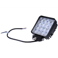 Универсален 48W Лед LED Халоген Фар Работна Лампа 12V - 24V с Насочена Spot Светлина за автомобил офроуд бус ван камион