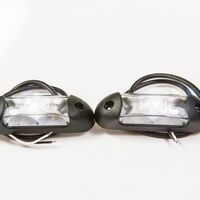 LED габарит, токос, 12V-24V, бяла, червена и оранжева светлина - за ремаркета, платформи, камиони и др.