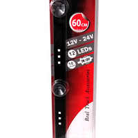 Светещ лед бар 60 cm 45 LED 12V - 24V Многоцветн RGB