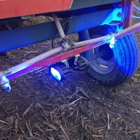 Led Лед работно осветление за щангата на пръскачка струйна лампа фар прожектор халоген синя светлина 12V-24V