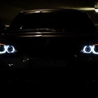 Комплект от 2 броя ярки бели LED крушки Angel Eyes ангелски очи 12V за BMW Е90 Е91 с Canbus без грешки