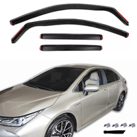 Комплект от 4бр. ветробрани за Toyota Corolla (12-Gen) Седан 2018+