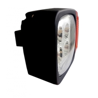 Комплект LED Фарове с Мигач, Подходящ за Трактор, Комбайн, Багер, Снегорин и др - 4 диода (12W, 1000 lm за всяка светлина)