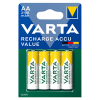 Алкална Батерия VARTA VALUE Accu AA 2100 mAh