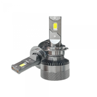 Комплект от 2 броя LED ЛЕД диодни крушки H7 Х7 12V 200W 17000lm за фарове Canbus без грешки 6000К