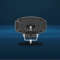 80W LED Лед Диоден Фар Халоген Лампа С Три Функции Неон Neon Ефект Бяла светлина 5800lm 12V - 24V E-Mark