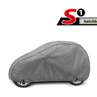 Висококачествено Покривало Kegel серия Mobile Garage размер S1 за хечбек 250-270см x 134-143см, сиво
