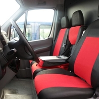 2+1 Калъфи тапицерия за предни седалки за Мерцедес Спринтер Mercedes Sprinter, Фолксваген Крафтер Volkswagen Crafter TAP117