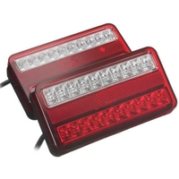 Комплект Диодни LED Лед стопове за Бус Камион Тир Ремарке Караванa с 4 функции 12V