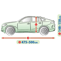 Висококачествено Покривало Kegel за Джип SUV Серия Mobile Garage размер XL 475 - 500см х 148 - 158см