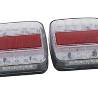 Комплект Диодни LED Лед Стопове 12V - за Бус Камион Ремарке Караванa Платформа