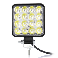 48W Мини ЛЕД LED Диоден Фар Прожектор Дневни Светлини Диодна Лампа 12V 24V