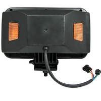 Комплект LED фарове - къси / дълги светлини, мигач, рефлектор - подходящ за трактор, комбайн, багер и др - 16 диода