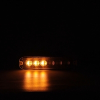12 LED ЛЕД Комбинирана Жълто-Бяло Аварийна Лампа Блиц Светлина Мигаща За Пътна Помощ Платформа и др. 12-24V