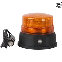 Wireless LED Лед Аварийна Лампа, Безжична, Акумулаторна, Сигнална, Диодна , Буркан, 12V, 24 Диода, Презареждаща се Батерия, Магнит, Е-Mark