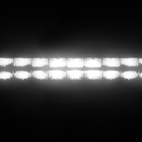 42.8 cm / 17 Инча 12V - 24V Led Bar Лед Бар Пиано дизайн Диоден Прожектор Супер Мощен Бяла и Оранжева Светлина Габарит Мъгла DRL Високо Качество Ново Поколение 9000LM 70W