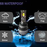 Комплект LED крушки H11/H8 – Smart CSP технология, CANBUS, 70W, 12–24V