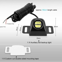 LED Лед Диодна Светлина За Заден Ход, 12V - 24V, 5W, 1200lm,