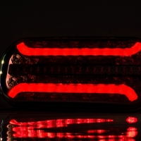 Комплект LED Светодиодни Стопове с Динамичен Мигач, С Кабел, Ляв и Десен, 7 Функции, Е-Мark, 12V-24V