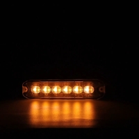 12 LED ЛЕД Комбинирана Жълто-Бяло Аварийна Лампа Блиц Светлина Мигаща За Пътна Помощ Платформа и др. 12-24V