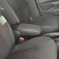 Нов Подлакътник, Барче за автомобил за Рено Клио Renault Clio 4 2012+ Текстил с черно текстилно покритие