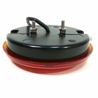 LED Лед Диоден Стоп Тип Хамбургер, Slim, Ø14cm, 12V-24V, За Камион, Ремарке, Бус , Каравана, Кемпер