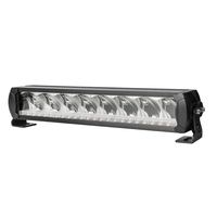 45 cm 12 - 24 V Висококачествен Led Bar Лед Бар Диоден Прожектор DRL с бяла габаритна светлина и оранжева аварийна блиц 80W 5500LM